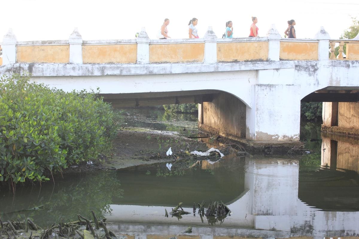 Caño de Bazurto, amenazado por basuras y sedimentación