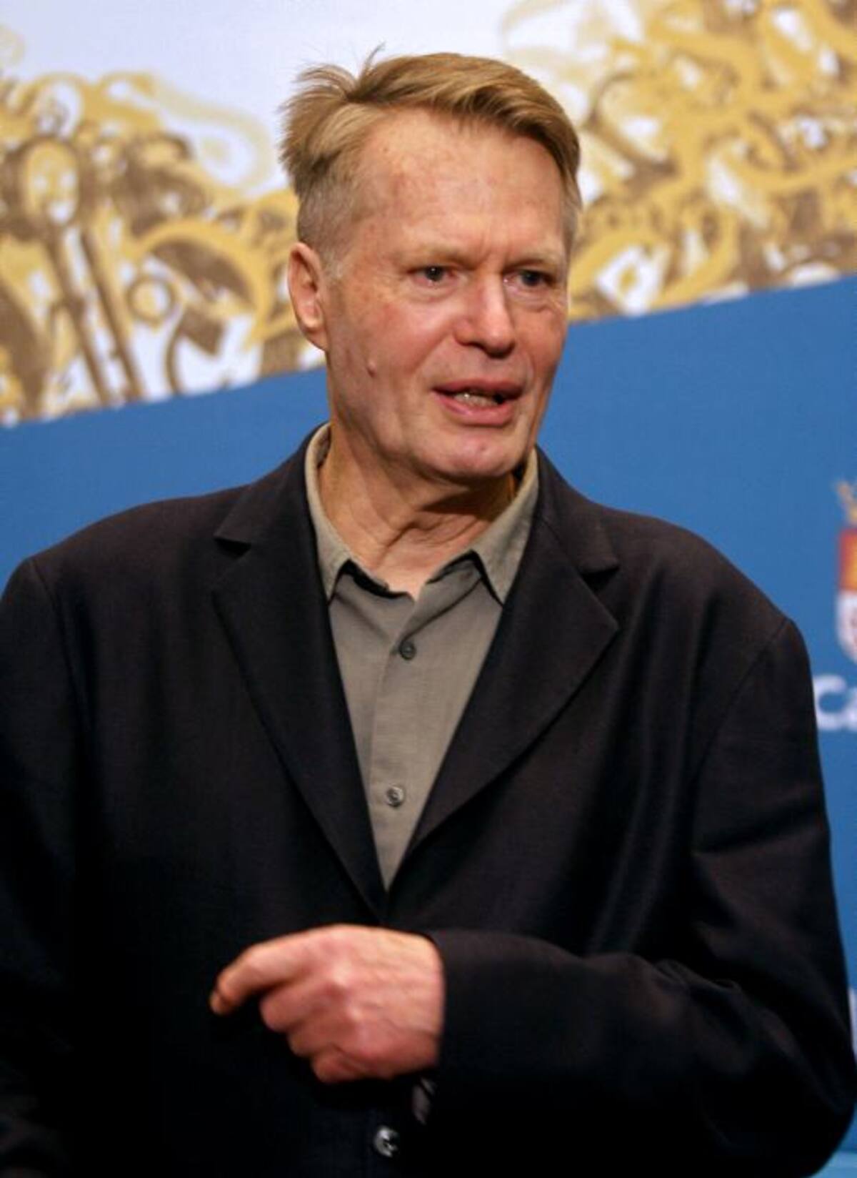 El Premio Nobel Le Clézio es invitado a Cartagena al Hay Festival 2015. Héctor Guerrero-AFP
