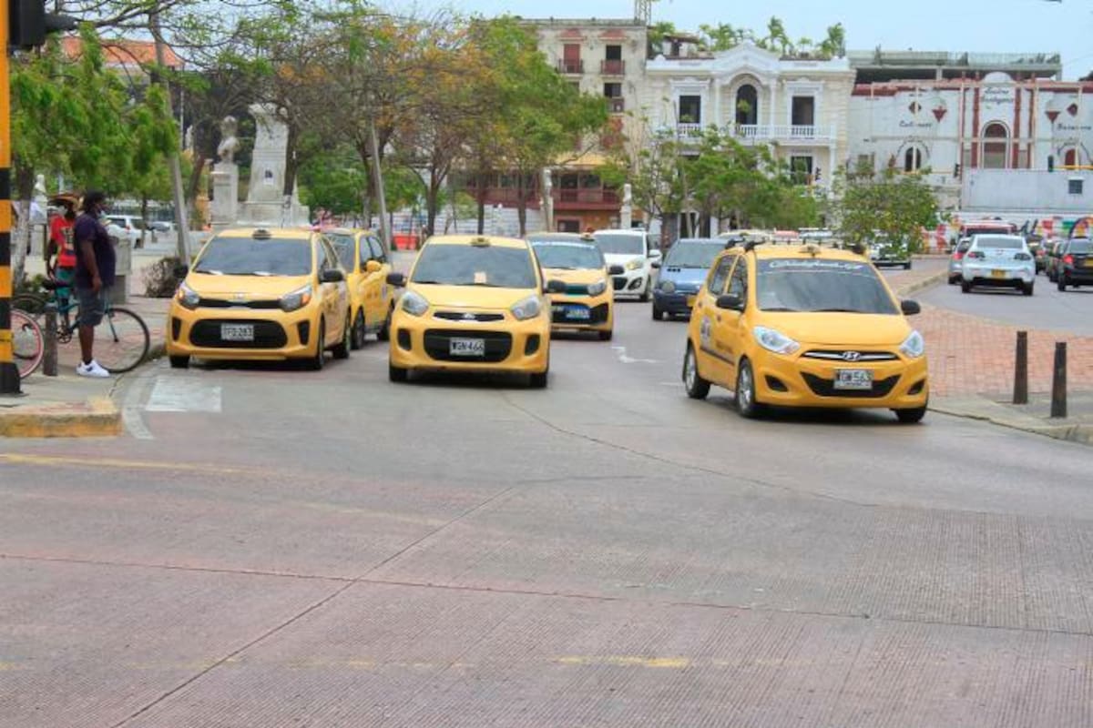 Desde hoy rigen nuevas tarifas de taxis en Cartagena
