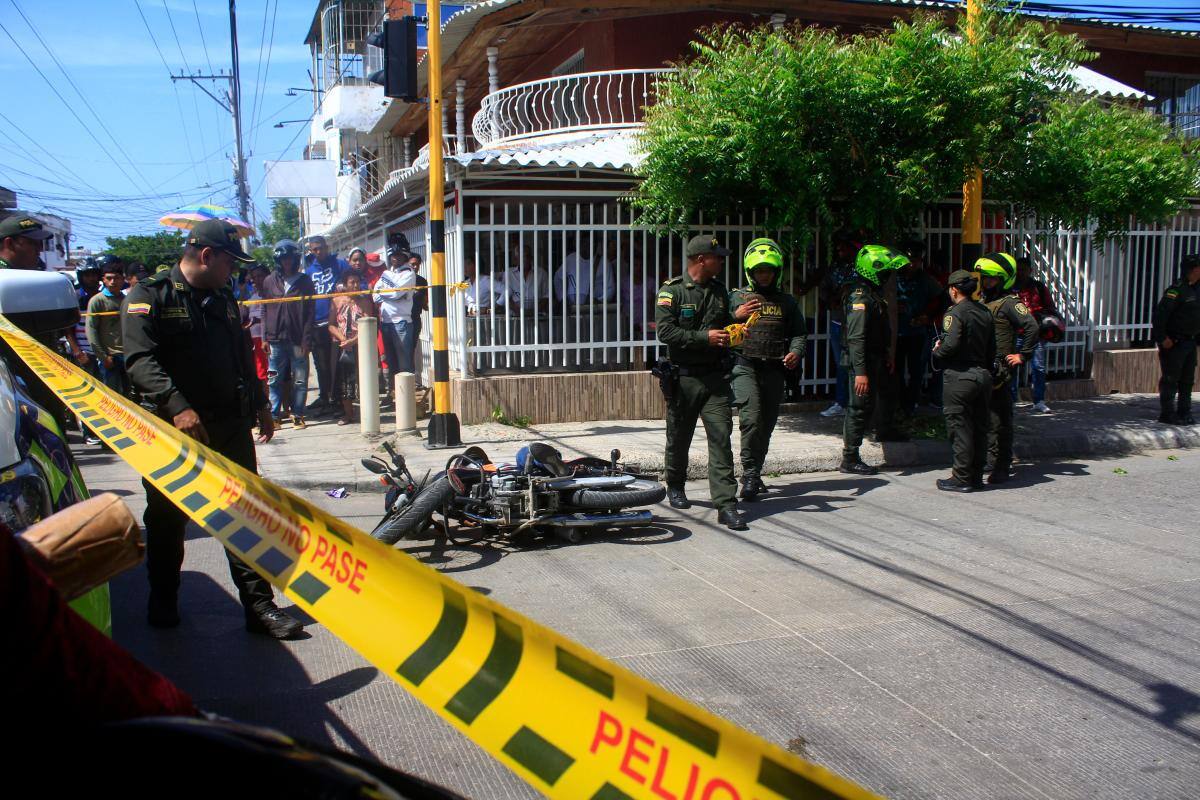 Video: cámara de seguridad captó homicidio de mototaxista en Barrio España