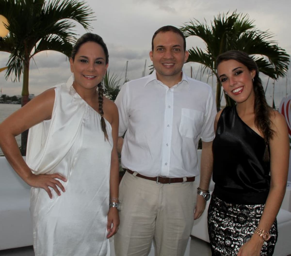 María Camila Salas, Nadir Hassar y Luisa Cabrera.