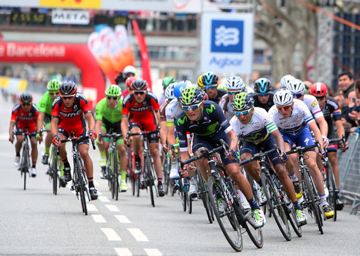 El pelotón de 51 ciclistas llegó con el mismo tiempo del ganador COLPRENSA