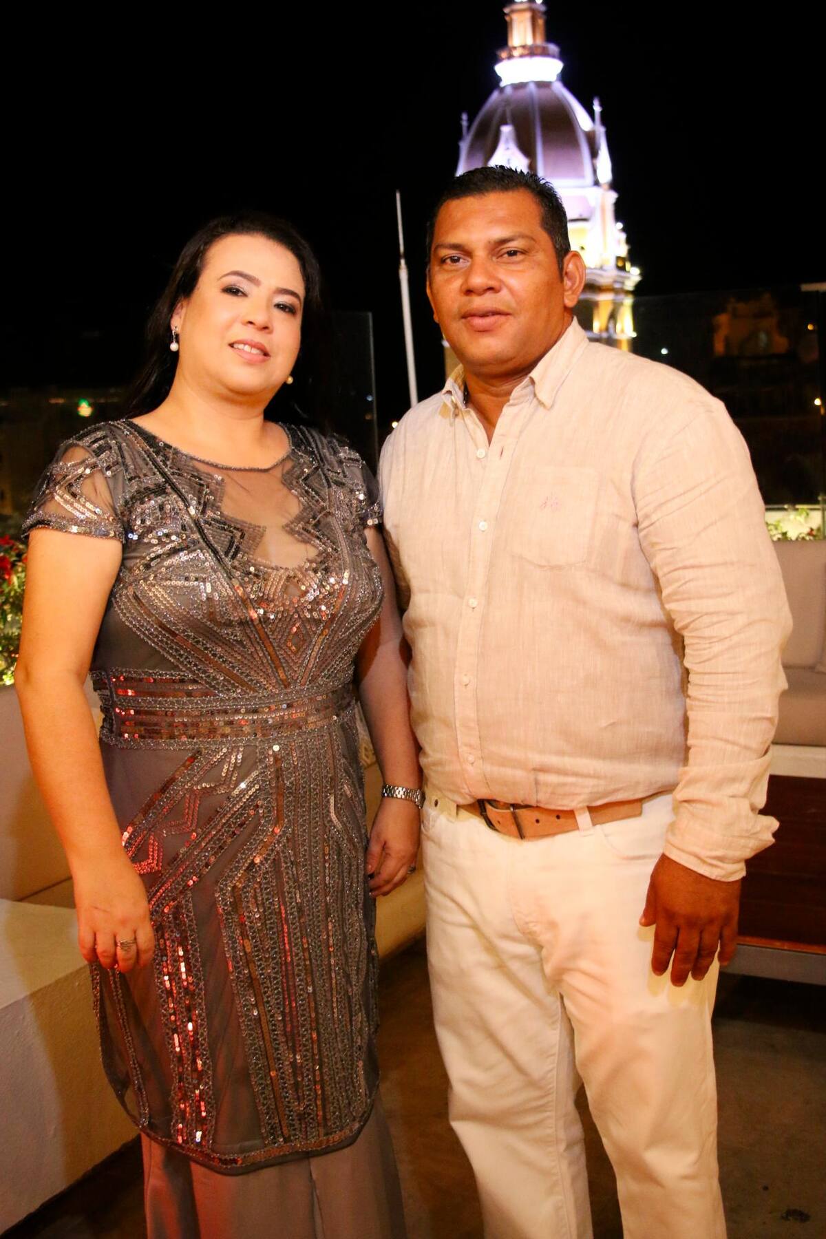 Erika Jaramillo y Ramiro Cabarcas.
