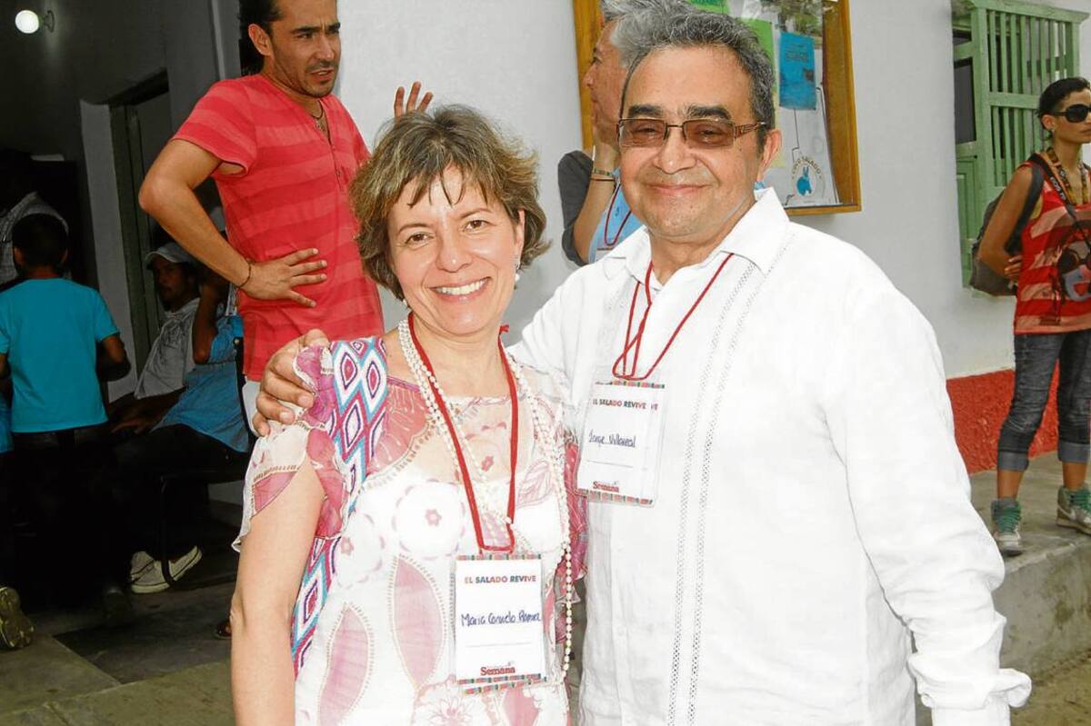 María Consuelo Ramírez y Jorge Villareal.