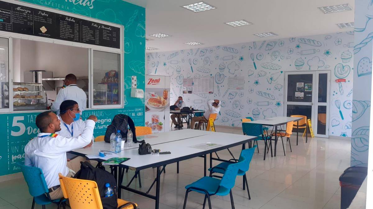Comedor de Transcaribe. // Transcaribe