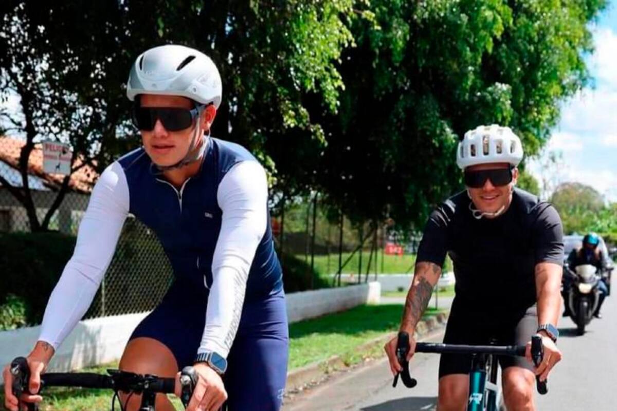 James y Quintero están sin equipos y se pasan al ciclismo