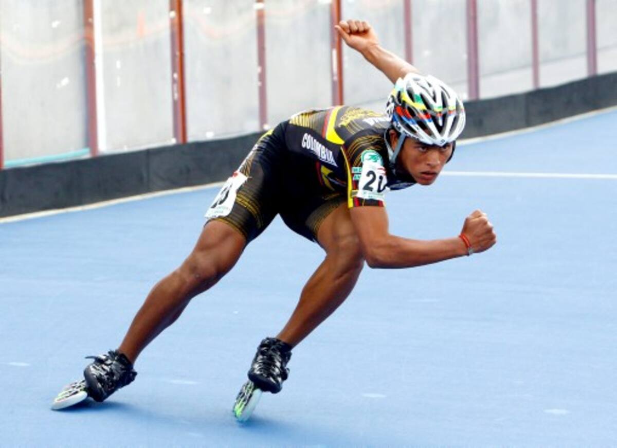 Nicolás Bermúdez, patinador colombiano. EL UNIVERSAL, JULIO CASTAÑO