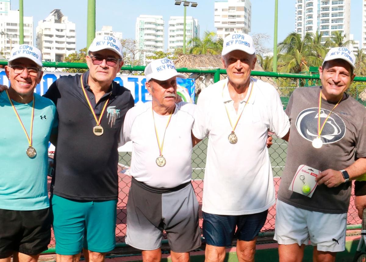 Javier Benedetti, Fernando Villarreal, Amaury Benedetti, Gustavo Sánchez y Guillermo Tejada.//