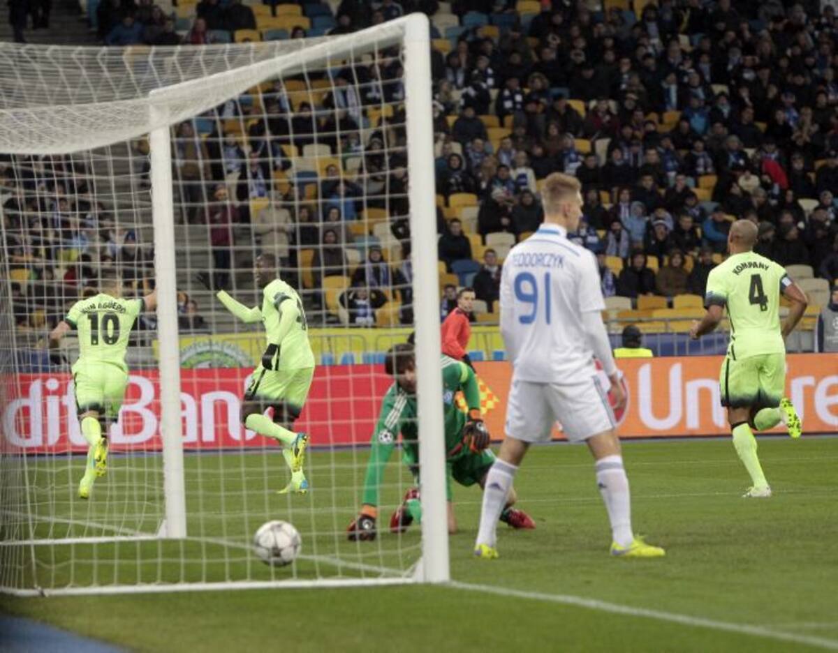 Manchester City se llevó una buena ventaja en la ida de octavos. AP Efrem Lukatsky