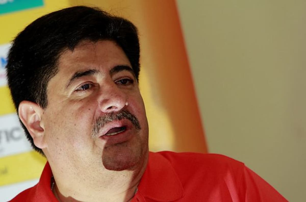 El expresidente de la Federación Colombiana de Fútbol, Luis Bedoya COLPRENSA