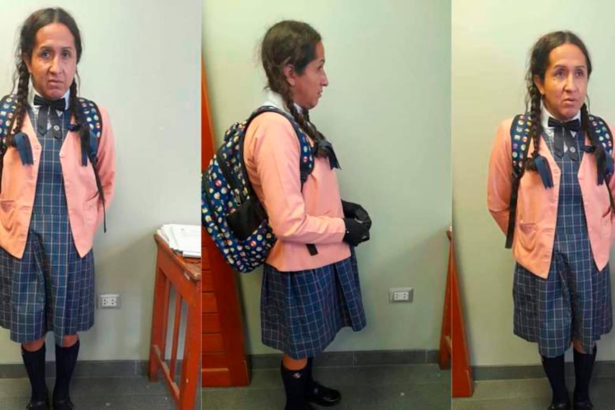 ¿Qué hacía un hombre disfrazado dentro de un colegio? Esta es la historia