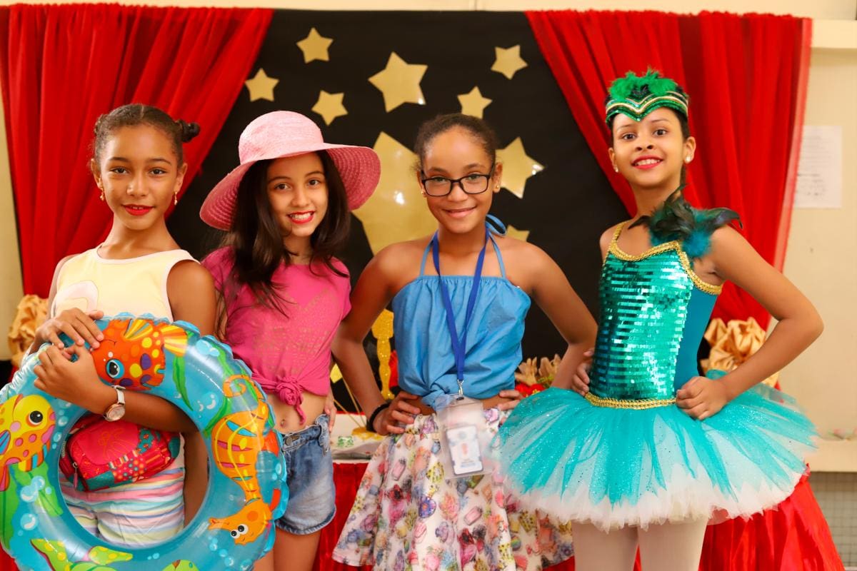 Ainoha Mescua, Celeste Plata Valeria Lorduy e Isabella Álvarez.