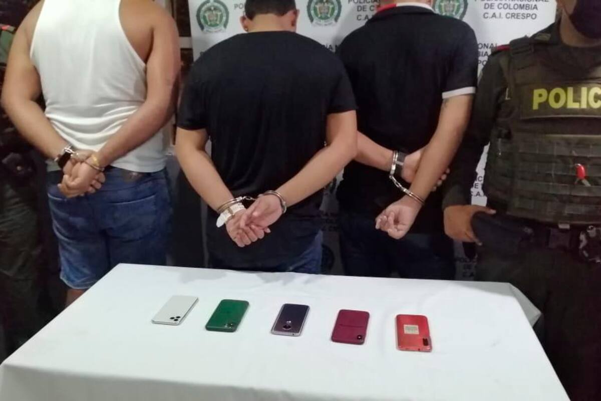 Cae peligrosa banda dedicada al hurto de vehículos en Cartagena