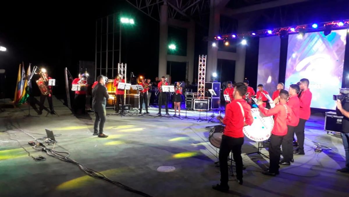 Banda 25 de Noviembre de Santa Catalina, Bolívar, ganadora en categoría juvenil. //Cortesía.
