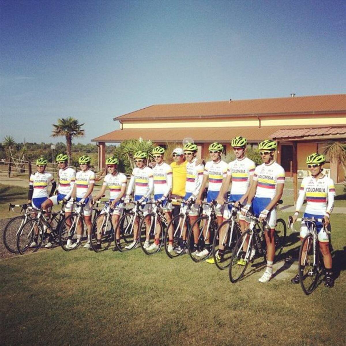 Los colombianos buscarán hacer un papel importante en el Mundial de Ciclismo. COLPRENSA