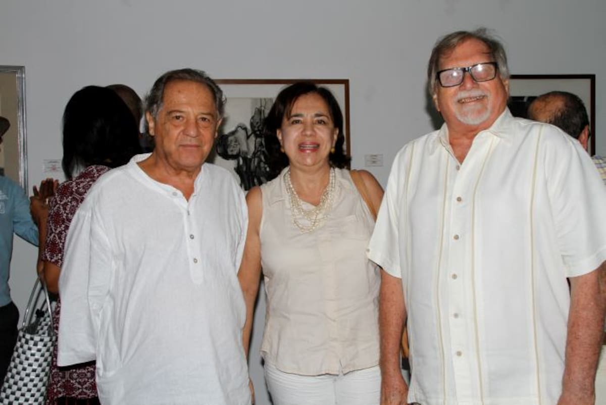 Camilo Calderón, Zamira Elías y Eduardo Camacho. MARUJA PARRA - EL UNIVERSAL