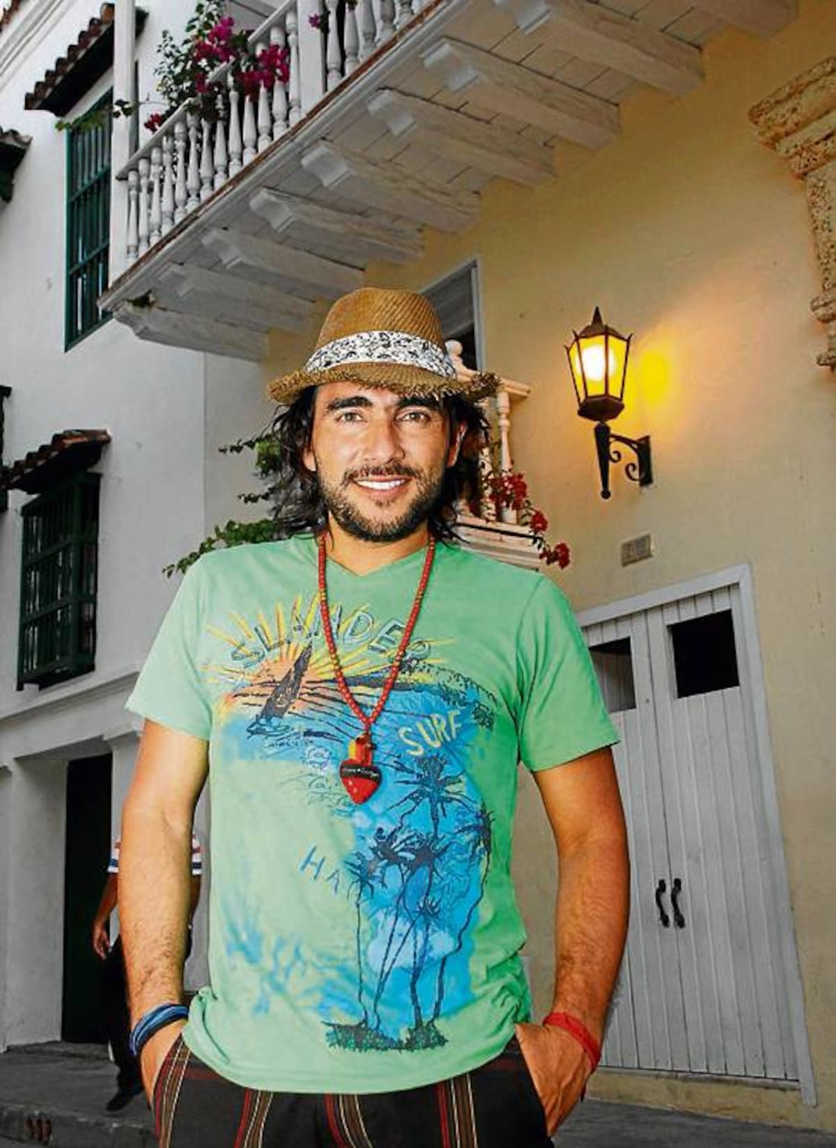 Fabián Mendoza interpreta a Mario Segura en la novela ‘El Secretario’, del Canal Caracol. ZENIA VALDELAMAR - EL UNIVERSA