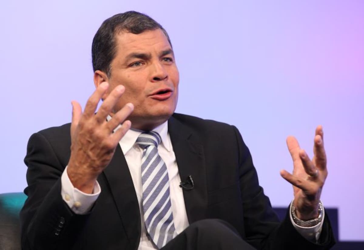 El presidente de Ecuador, Rafael Correa AFP Eduardo Santillán Trujillo