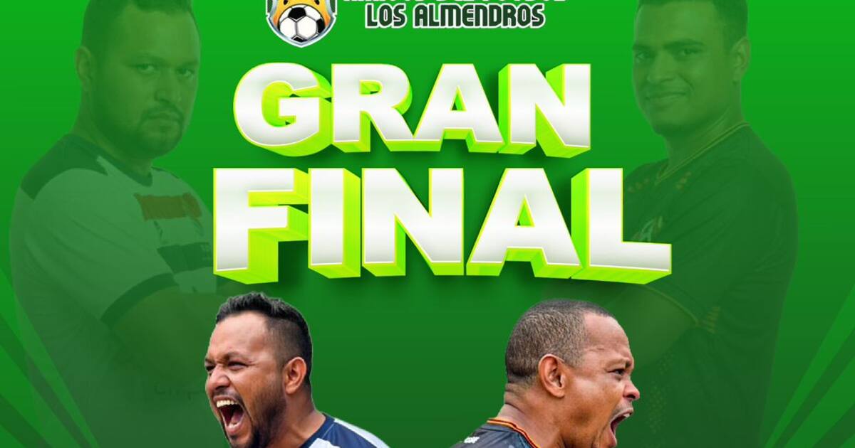Estas serán las finales en la cancha de Los Almendros