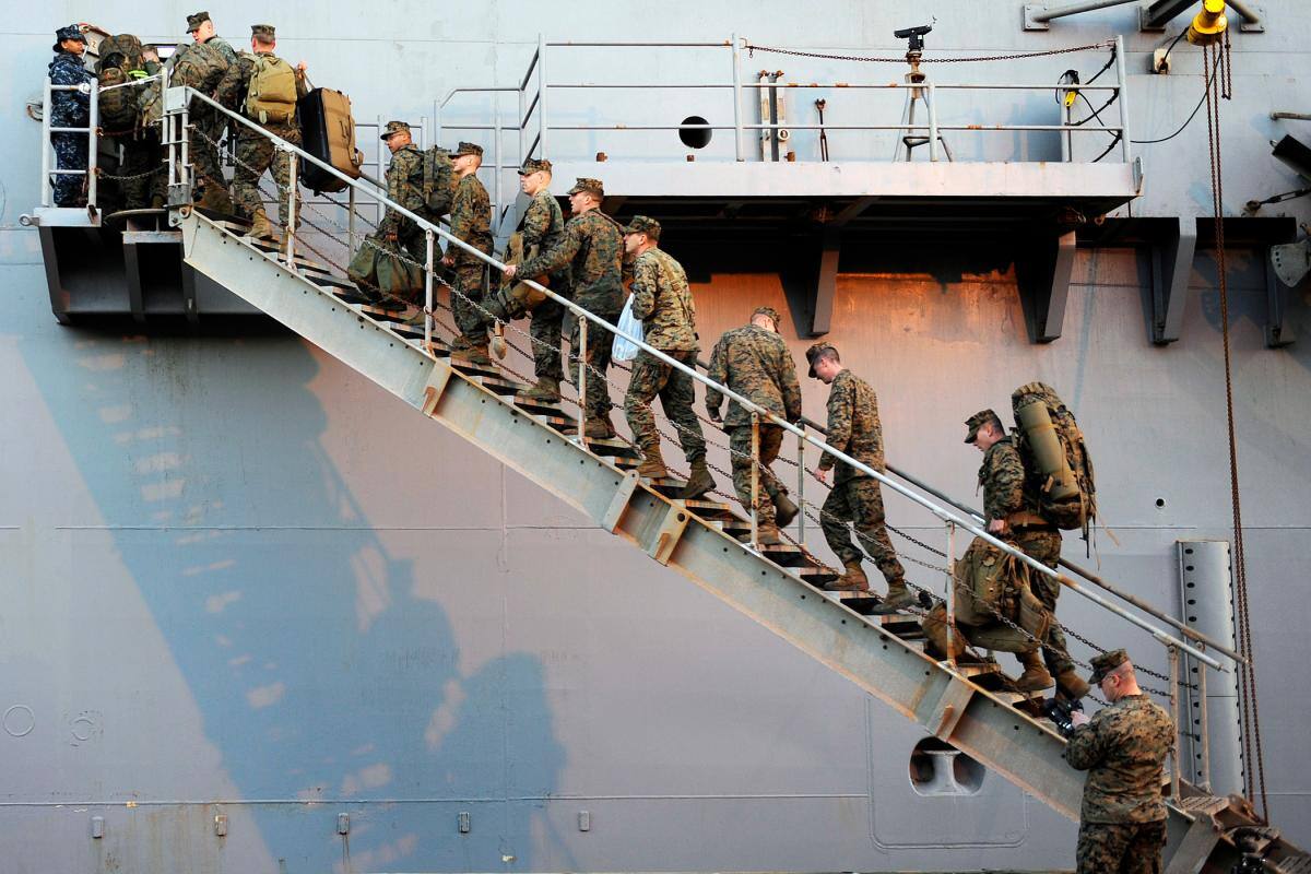 300 Infantes de marina de EEUU llegan a Latinoamérica