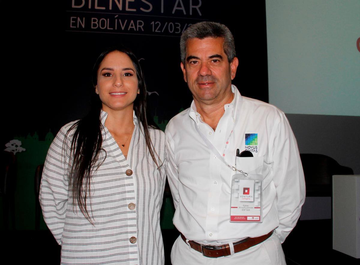 Angélica Salas y Rafael Simón Del Castillo.//Fotos: Zenia Valdelamar - El Universal.