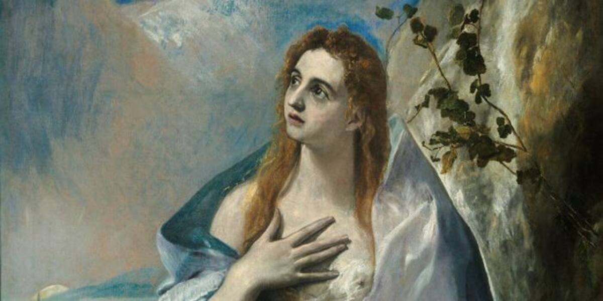 María Magdalena, pintura de El Greco. El Greco.