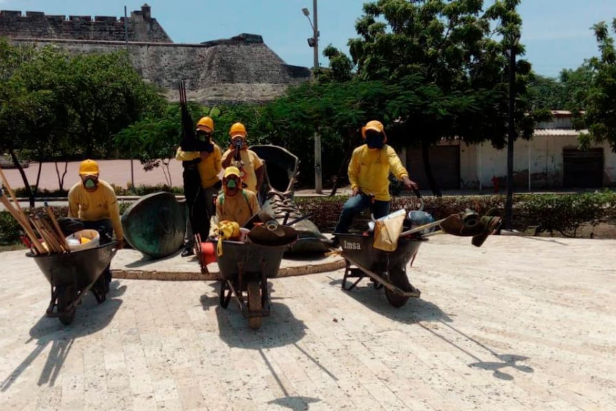 El parque de las Botas Viejas fue adoptado por la Escuela Taller