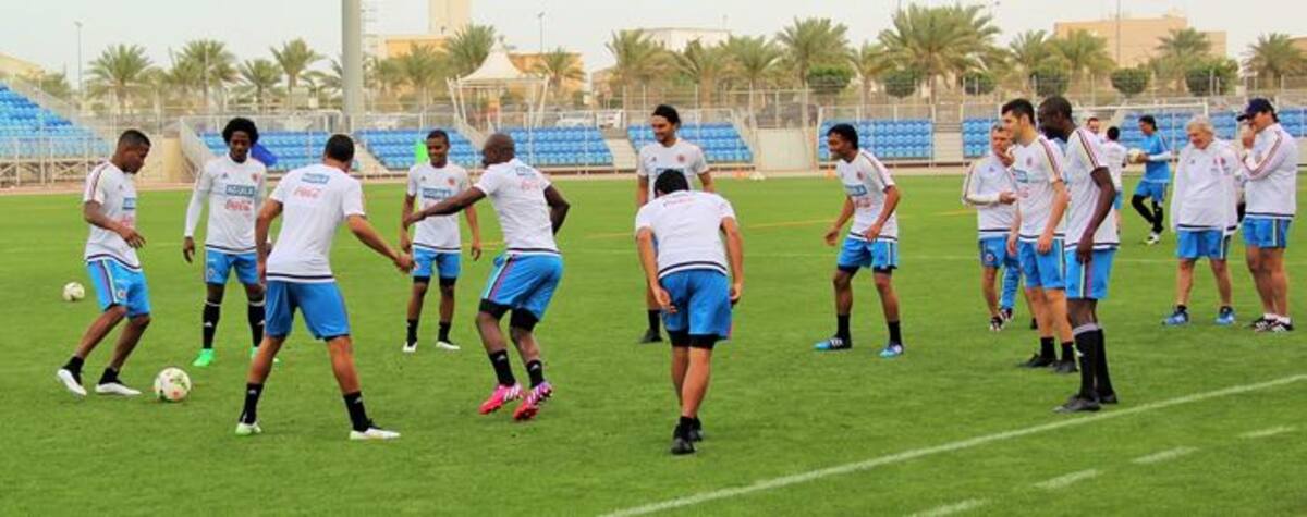 Selección Colombia se prepara para los partidos amistosos. COLPRENSA