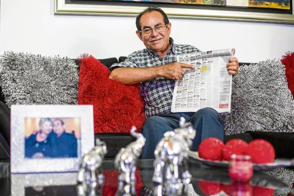 Argemiro Aguas Matheiu, Técnico Electrónico de 65 años de edad, oriundo de Magangué. EL UNIVERSAL