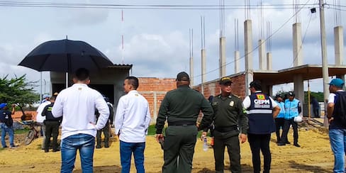 Intervienen lote ocupado en El Pozón por orden del Distrito