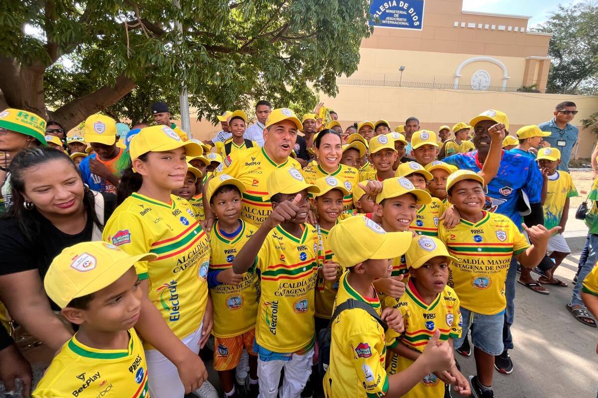 600 niños entraron gratis y fueron felices con el Real Cartagena
