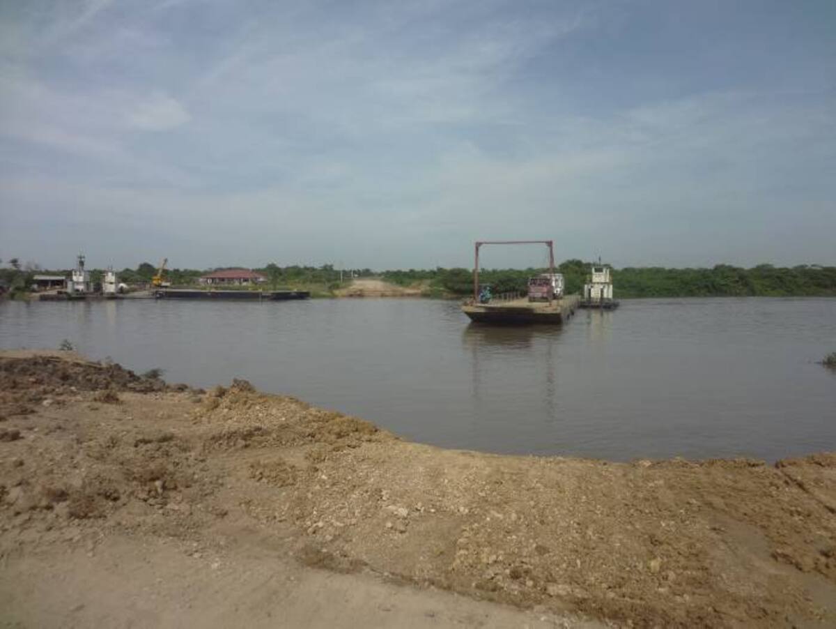 Puerto Bajaire, donde se construirá puente de Barú. cortesía