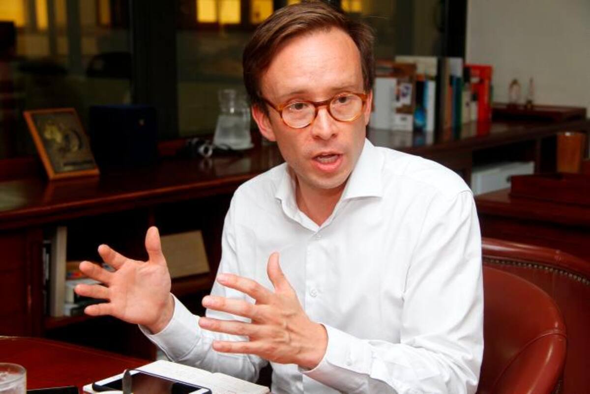 Felipe Andrés Gómez Vivas, director de Relaciones Institucionales de Avianca. // Luis Herrán.