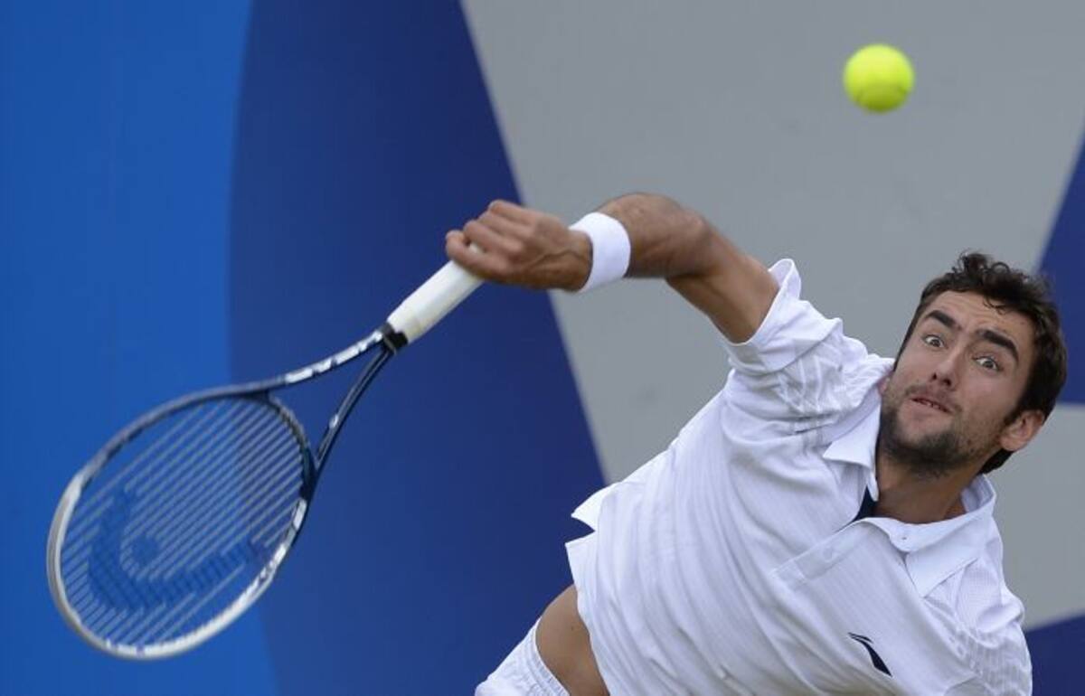 El croata Marin Cilic. AFP ADRIAN DENNIS