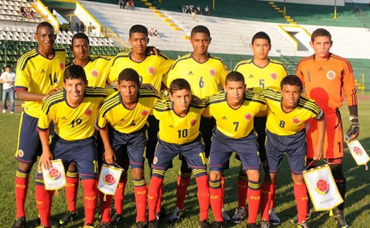 Selección Colombia de Fútbol sub 15. COLPRENSA