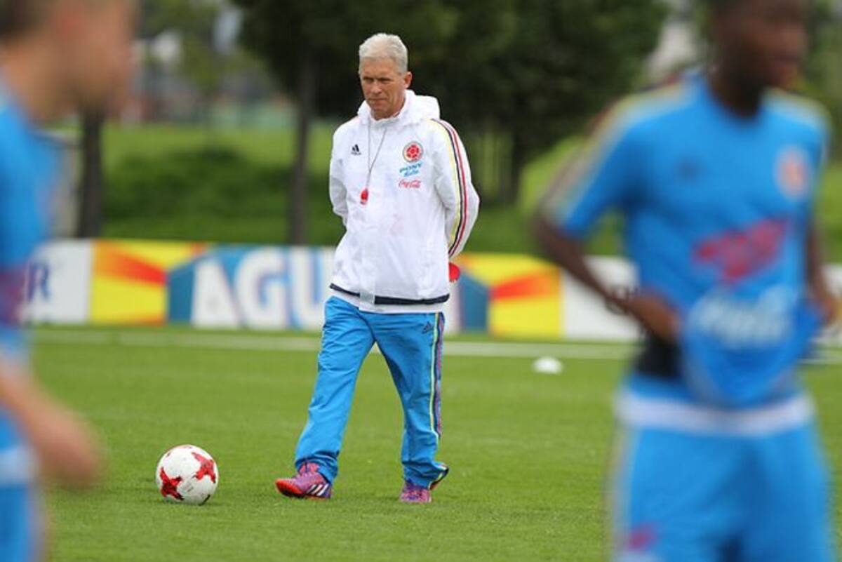 El seleccionador nacional, Orlando Restrepo. Colprensa.