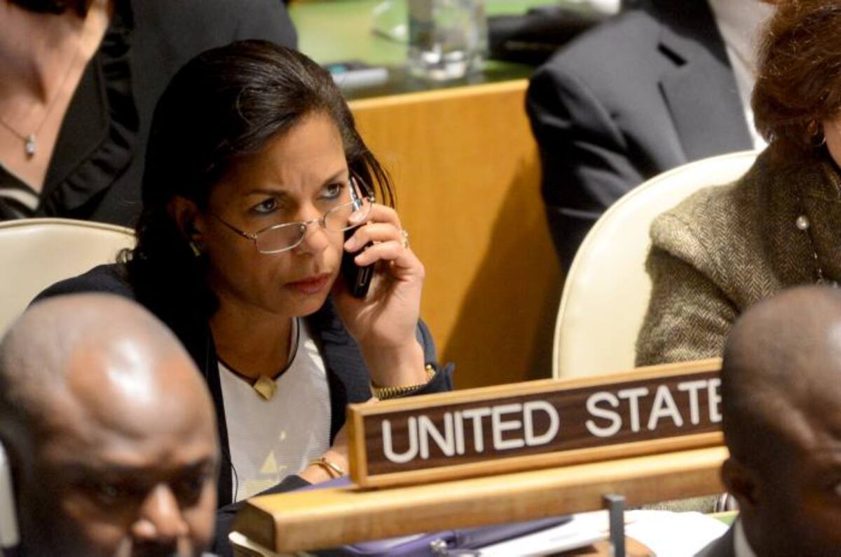 La embajadora estadounidense ante la ONU, Susan Rice. AFP HENNY RAY ABRAMS