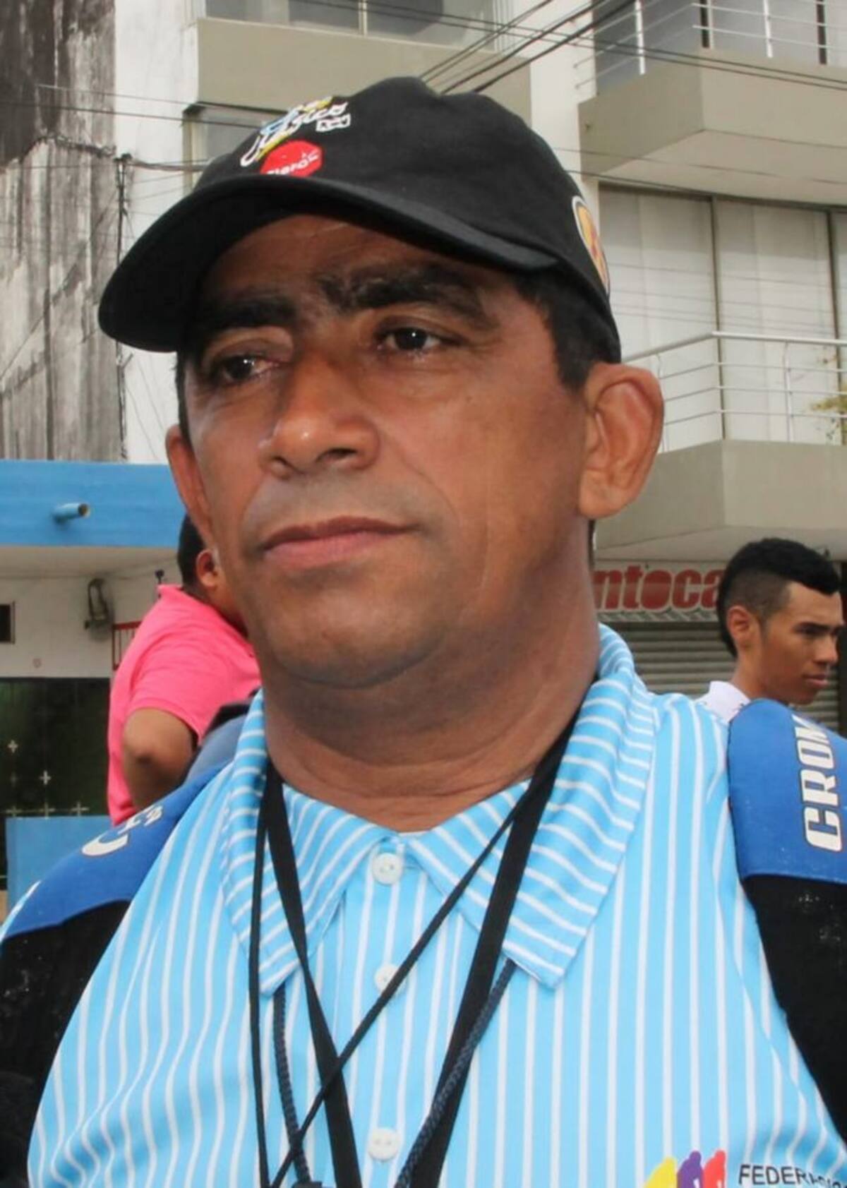 Luis Miguel Ortega, Comisario Nacional de la Federación Colombiana de Ciclismo, representa al departamento de Sucre en la XXXIV Vuelta del Porvenir y el XIV Tour Femenino, con sede en Córdoba. Cortesía