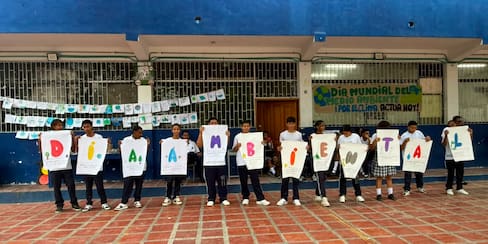 I.E República del Líbano conmemoró el Día Mundial del Medio Ambiente
