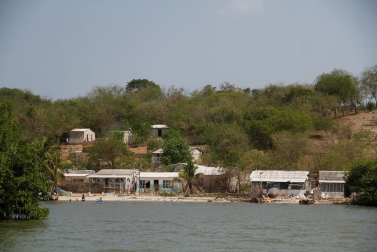 La comunidad de Caño del Oro se mostró reacia al traslado de la Base Naval desde Cartagena a esta Isla. Archivo