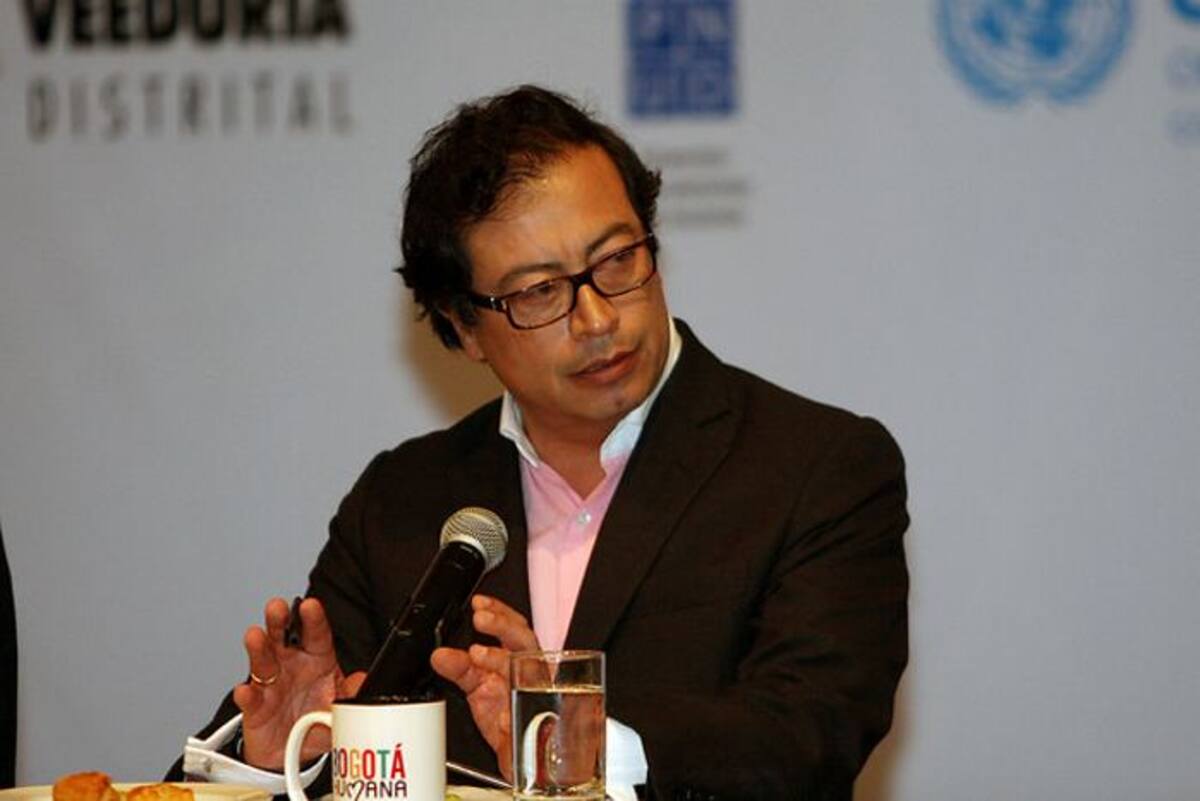 Gustavo Petro, alcalde de Bogotá. COLPRENSA