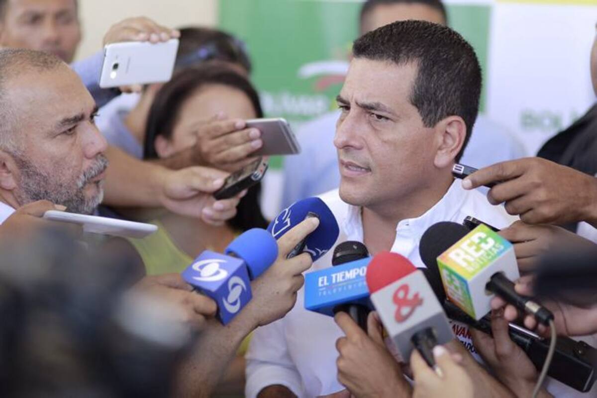 Dumek Turbay, gobernador de Bolívar. Archivo