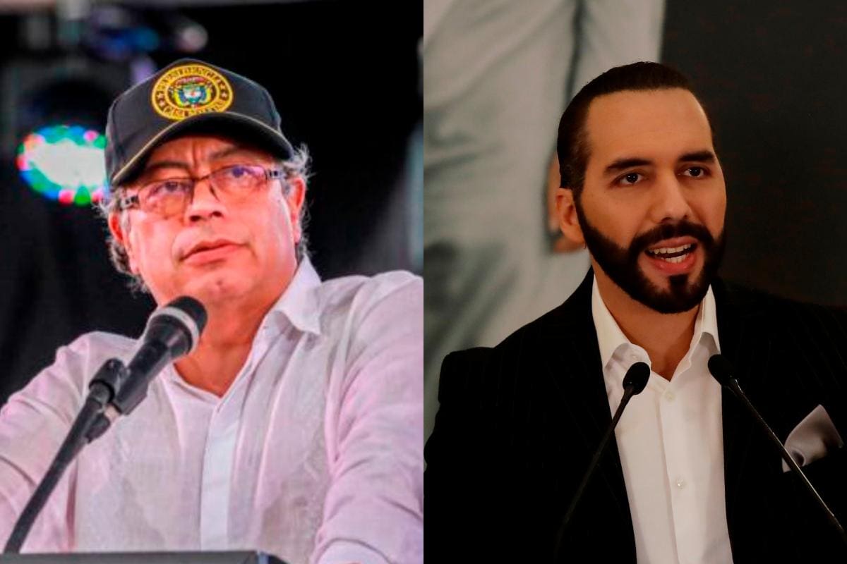 El fuerte choque entre Gustavo Petro y Nayib Bukele