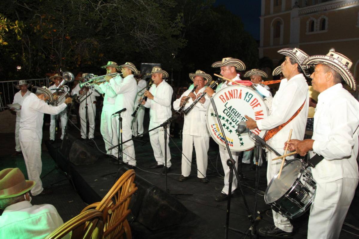 Banda 19 de Marzo de Laguneta durante el Foro concierto//Manuel Santiago Pérez. El Universal.