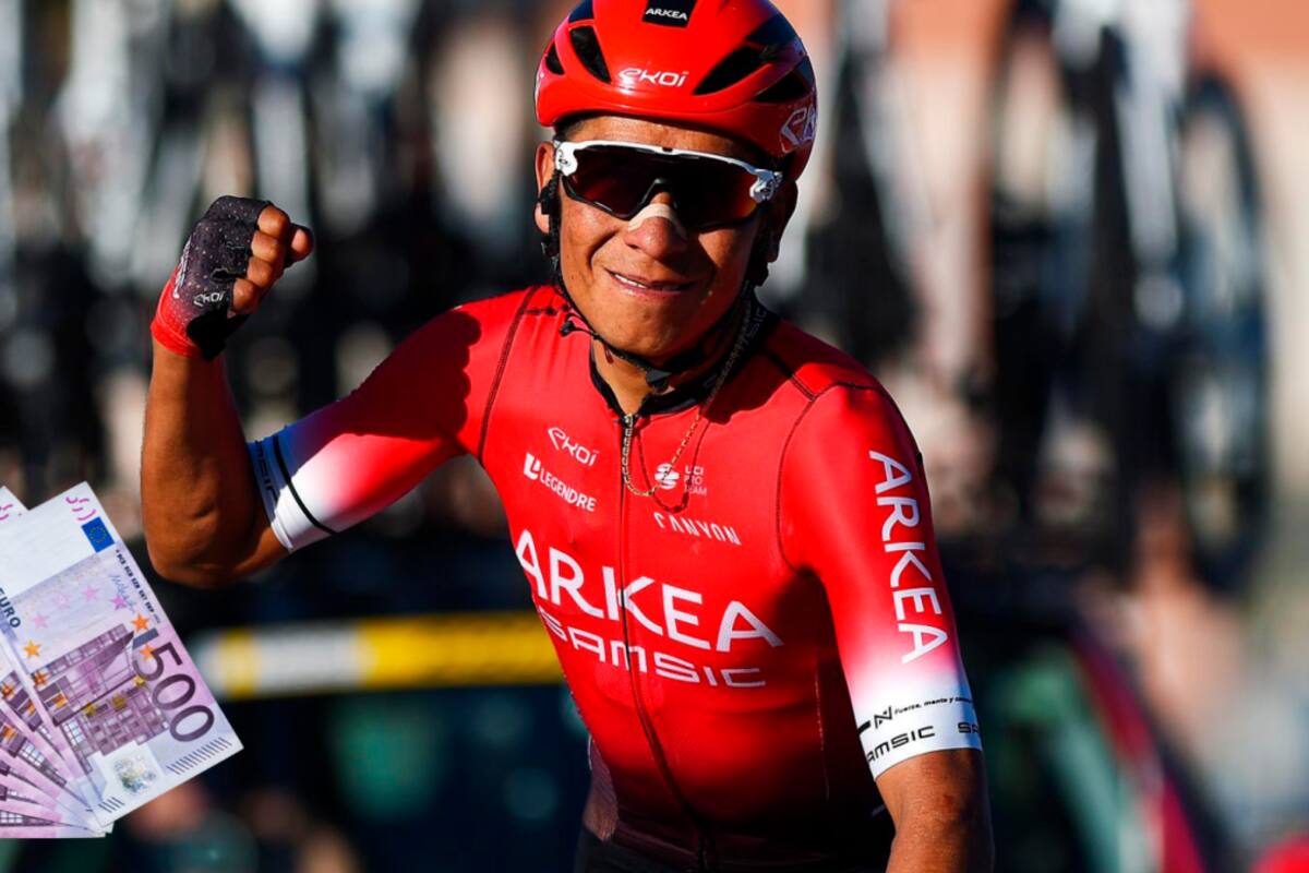 ¿Sabes cuánto se ganó Nairo Quintana por ser sexto en el Tour?