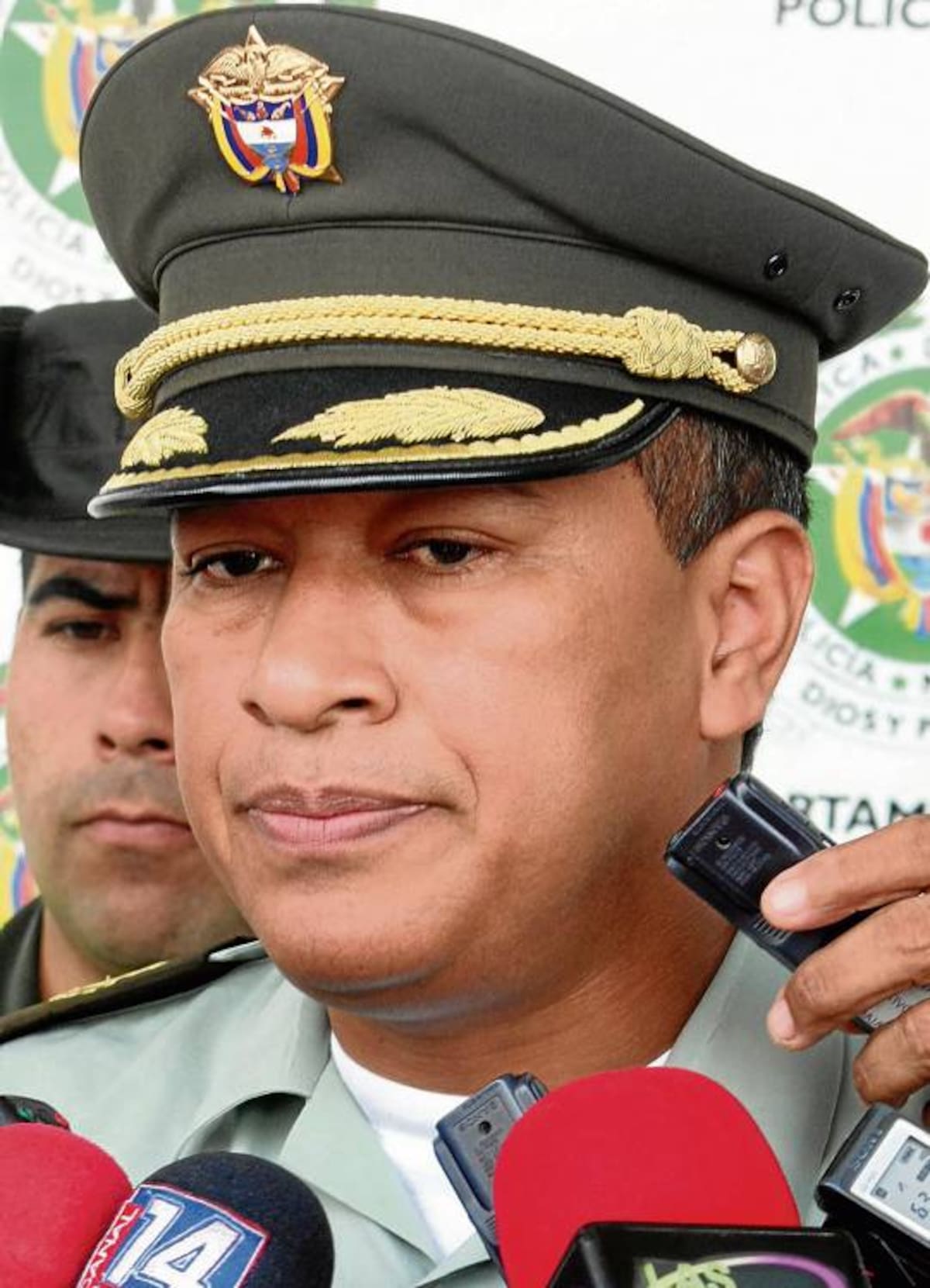 Comandante Policía Sucre, Coronel Orlando Polo Obispo.