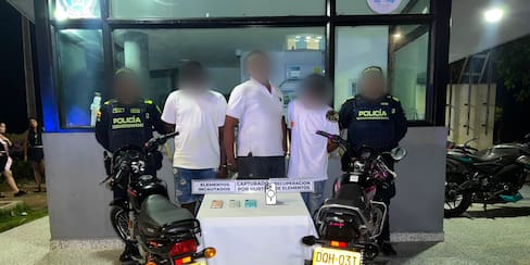 4 capturados por hurtos a turistas en Cartagena: recuperaron joyas y celulares