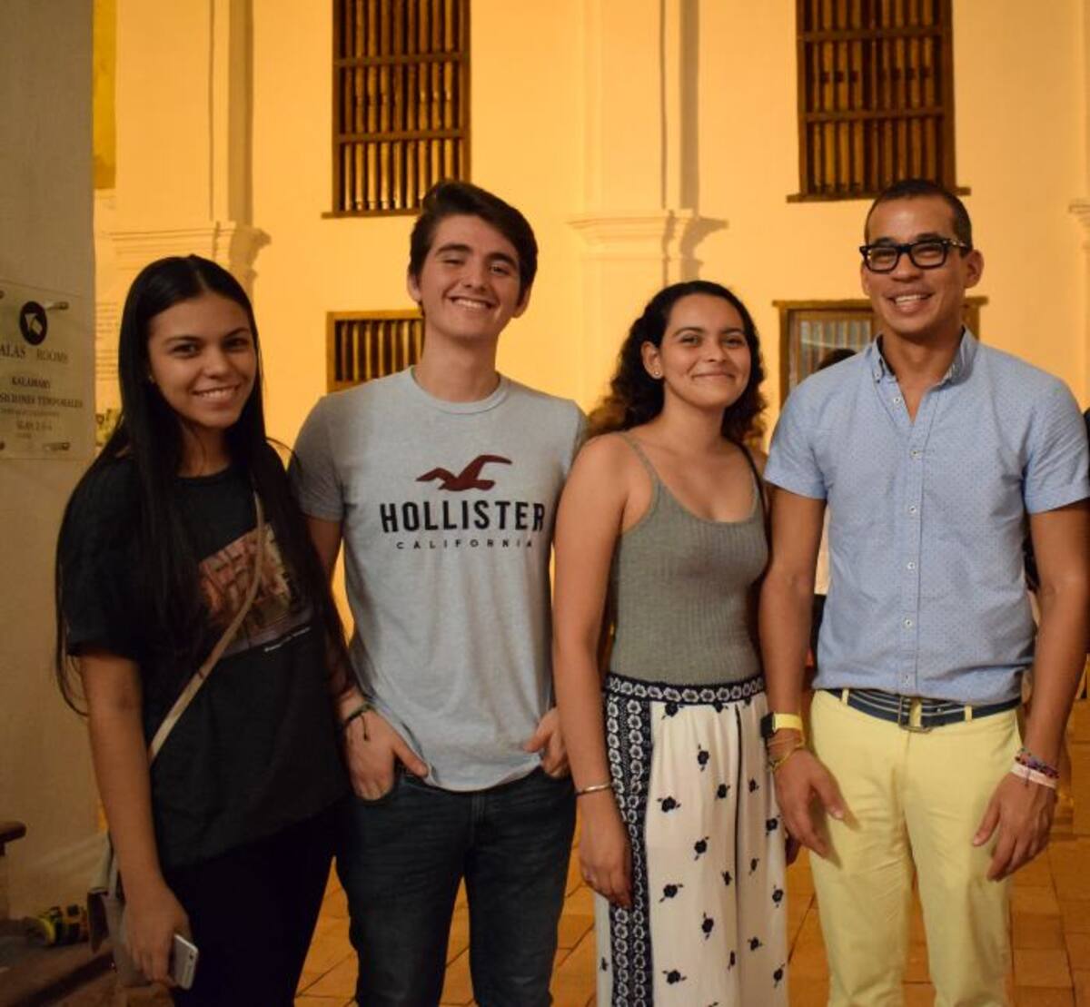 Camila Cueto, Luis Fernando Salas, Valentina Nadal y Joel Samper-López. CORTESÌA