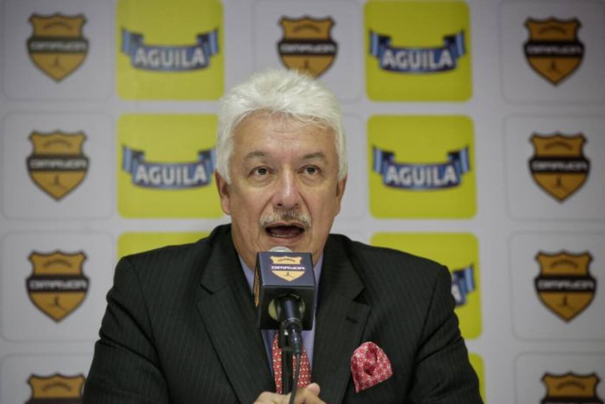 Jorge Perdomo, presidente de la Dimayor. COLPRENSA