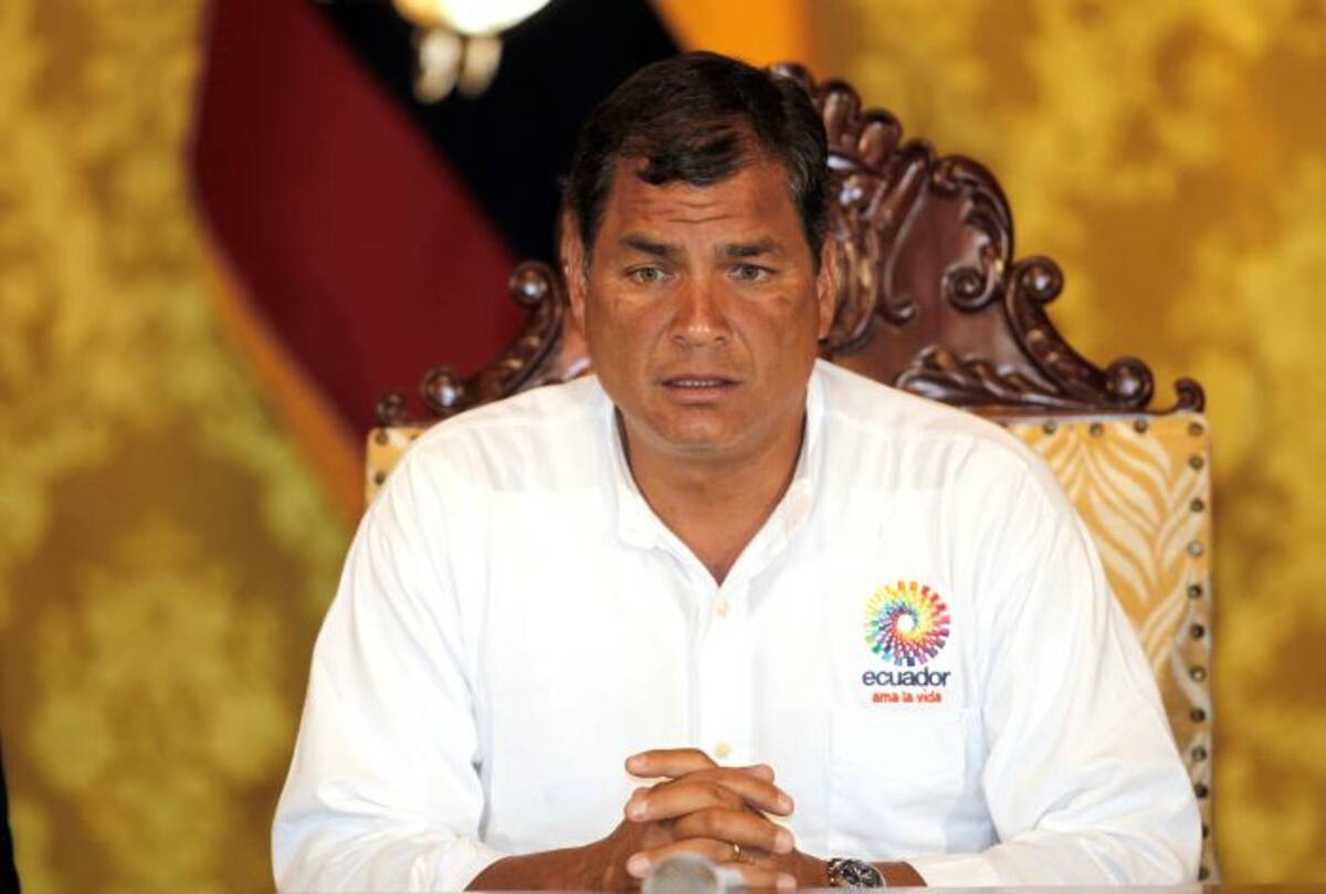 Rafael Correa, presidente de Ecuador. AP Dolores Ochoa